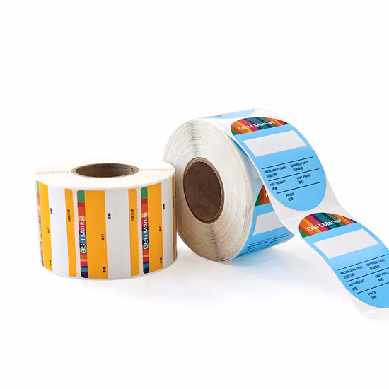 Etichetta adesiva con decalcomania stampata con logo personalizzato economico a Guangzhou